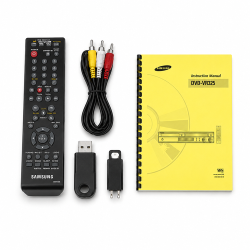 Remote, Cables & Manual