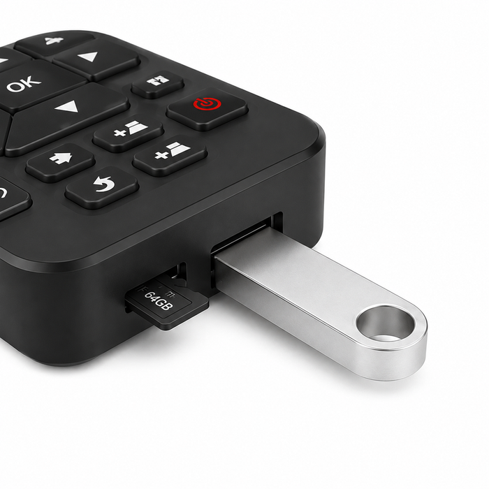 Record to USB or SD Card